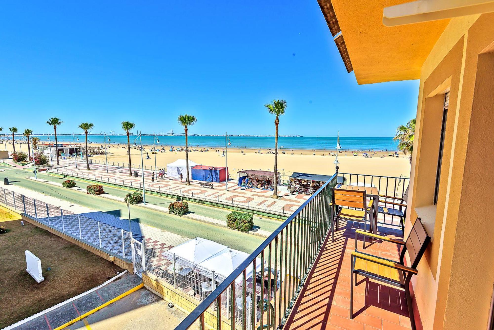 Beachfront Duplex 1ª Linea & Terraces Oceanfront El Puerto de Santa María Exteriér fotografie