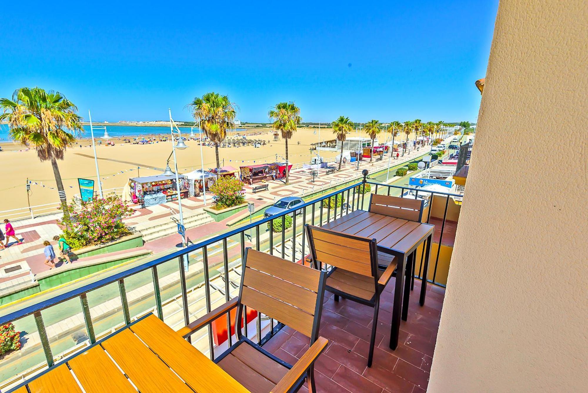 Beachfront Duplex 1ª Linea & Terraces Oceanfront El Puerto de Santa María Exteriér fotografie