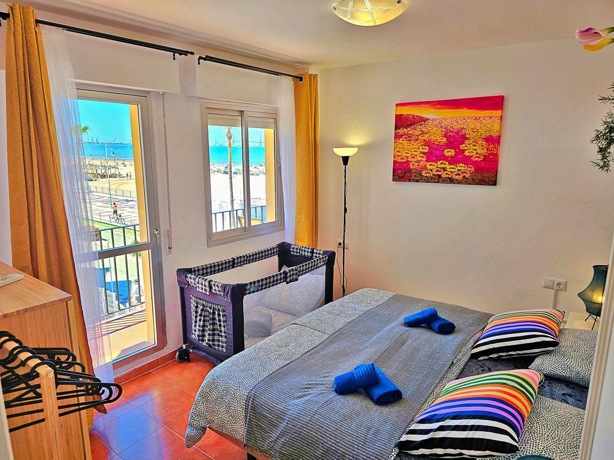 Beachfront Duplex 1ª Linea & Terraces Oceanfront El Puerto de Santa María Exteriér fotografie